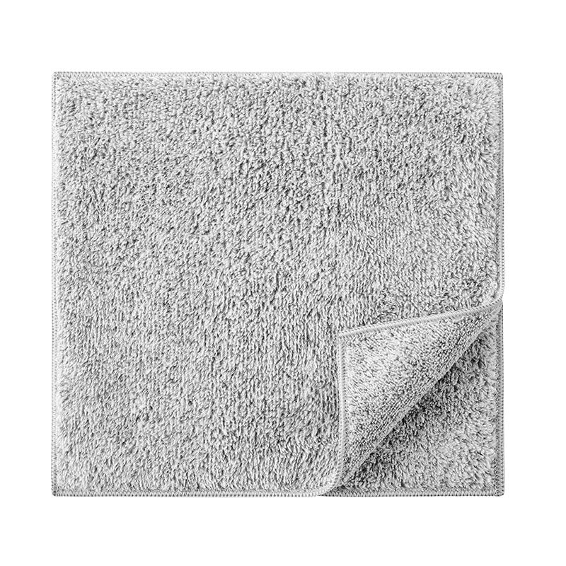 12x Bambuskohlefaser Geschirrtuch 22x25 cm | Stark wasserabsorbierend, fusselfrei, ultra weich | Geruchsneutral & antibakteriell