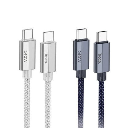 240W USB-C Kabel Dunkelblau – PD & QC3.0 Schnellladen
