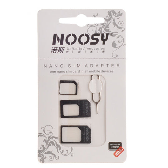 3-in-1 SIM Adapter Set – Nano, Micro & Standard SIM Konverter