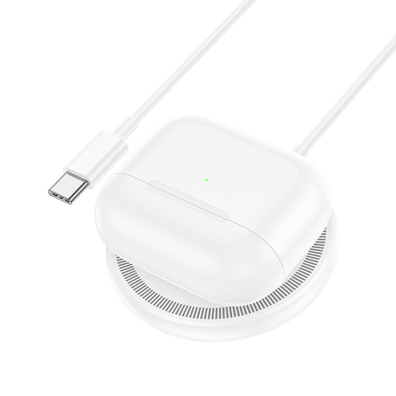 15W Magnetisches Induktionsladegerät BQ27 | Wireless Fast Charging Pad Weiß