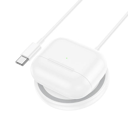15W Magnetisches Induktionsladegerät BQ27 | Wireless Fast Charging Pad Weiß