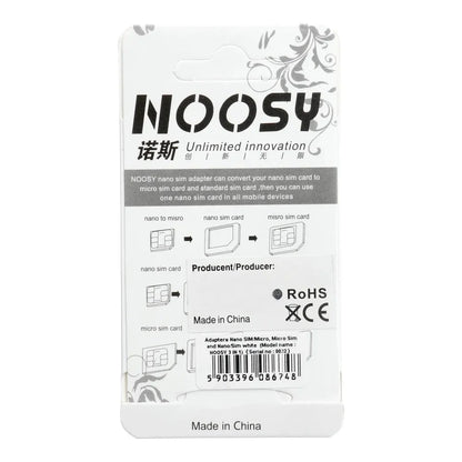 3-in-1 SIM Adapter Set – Nano, Micro & Standard SIM Konverter