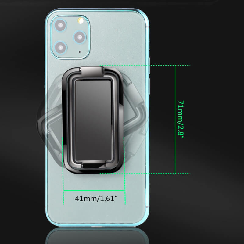 360° Finger-Kickstand & Magnethalter | Kompatibel mit allen Smartphones