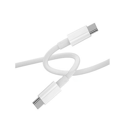 100W USB-C auf USB-C Kabel 1,2 m – Schnellladen Weiß