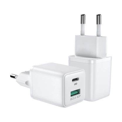 30W USB-C Wandladegerät – Quick Charge 3.0 & PD